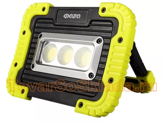 Фонарь кемпинговый  ФАZA  WL1-L6W-gn (черно-зелен) COB LED, 3 режима свечения, 4*AA