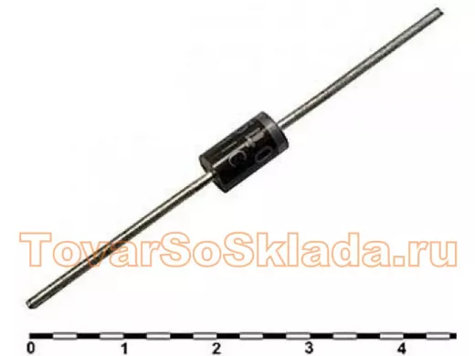 Диод   1N5402   (3A  200V)    DO-27